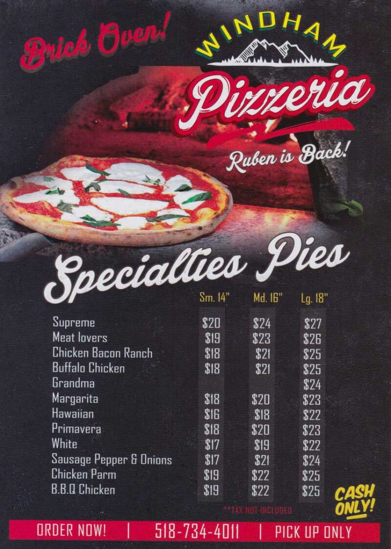 Windham Pizza ⋆ Windham Takeout